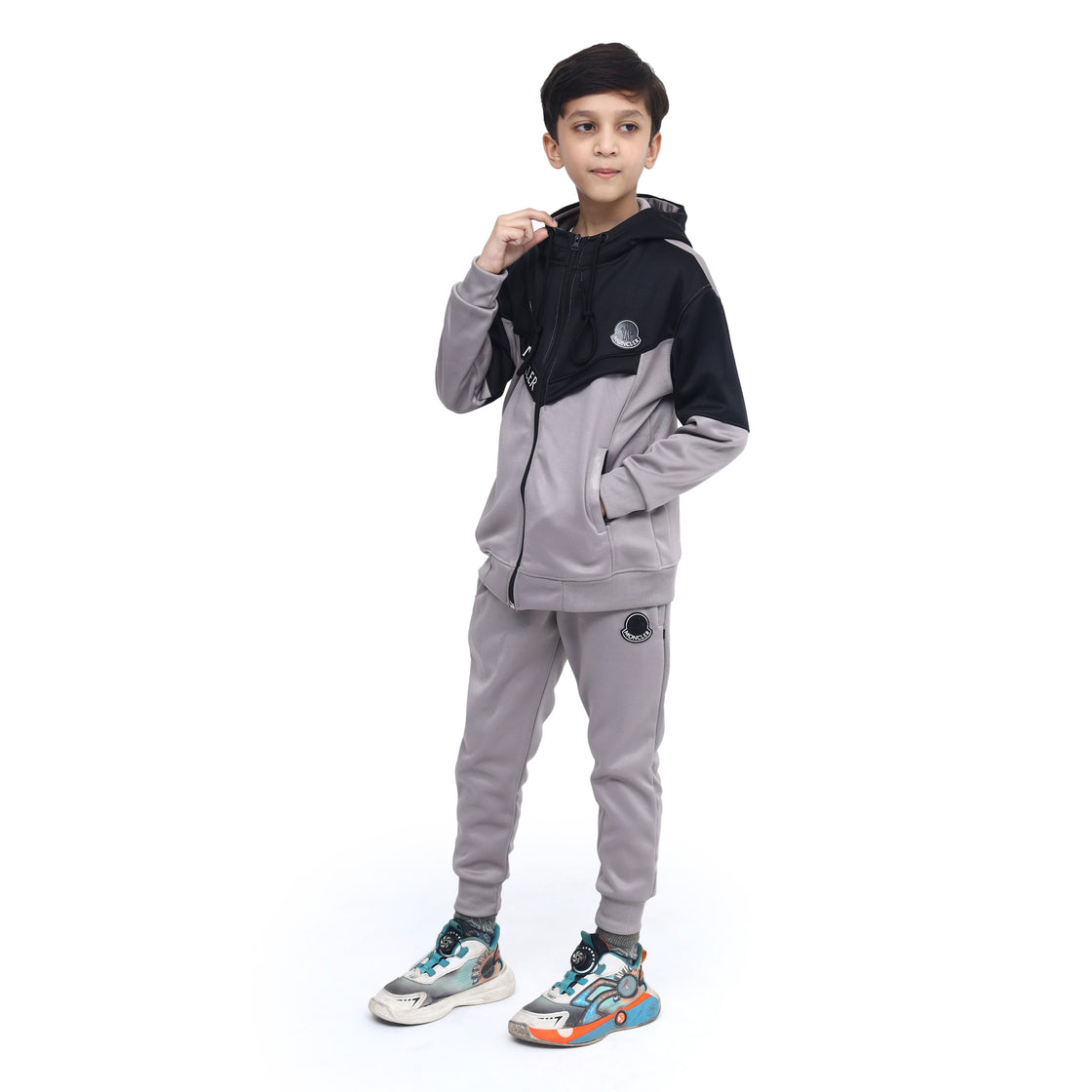 Grey Wave Active Set  Kid's